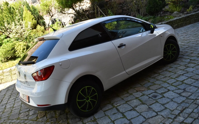 Seat Ibiza cena 10900 przebieg: 231543, rok produkcji 2009 z Miastko małe 326